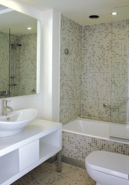 Example of bathroom arrangement